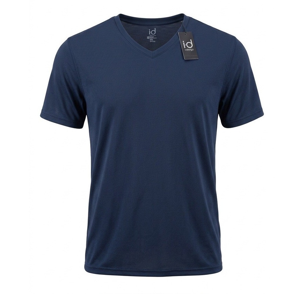 Ideology Mens 3XB Performance Tee Indigo Sea V-Neck RapiDry T-Shirt 100142117BT